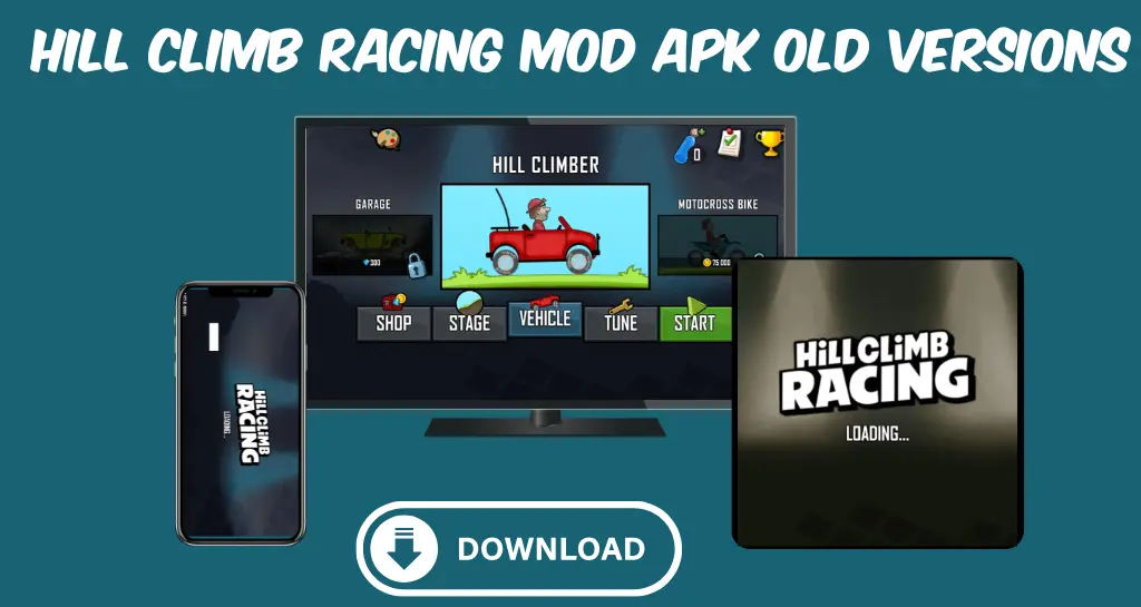 Hill Climb Racing Mod APK Old Versions